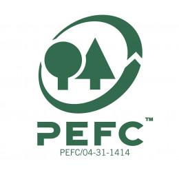 Lambris MDF 0.8x15x260cm frêne gris