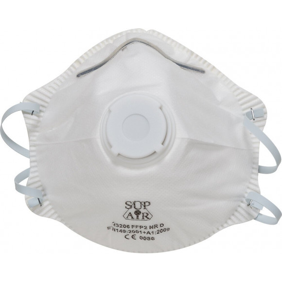 Lot de 3 masques anti-poussière FFP2 à valve