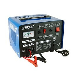 Dtools - Chargeur De Batterie Voiture/moto/scooter 90w - Tension 6/12v - Courant 4,5/4,5a - Outil Batterie Garage - Bleu