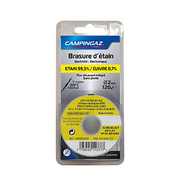 Fil d'étain Diamètre 2mm 120g