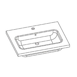 Vasque résine 35x50