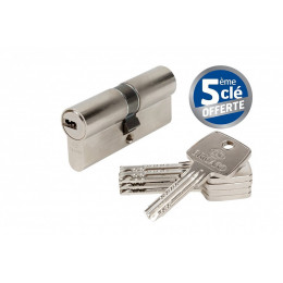 Cylindre De Serrure Bricard Astral Débrayable L.35 + 35 Mm