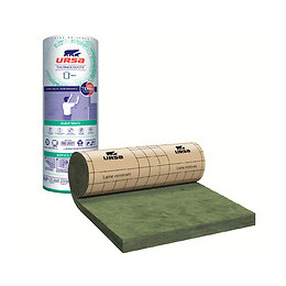 Rouleau Laine de verre 120mm semi-rigide revêtu