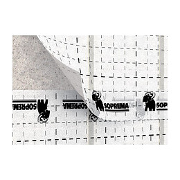 Pare-vapeur translucide résistant à la déchirure 75m2