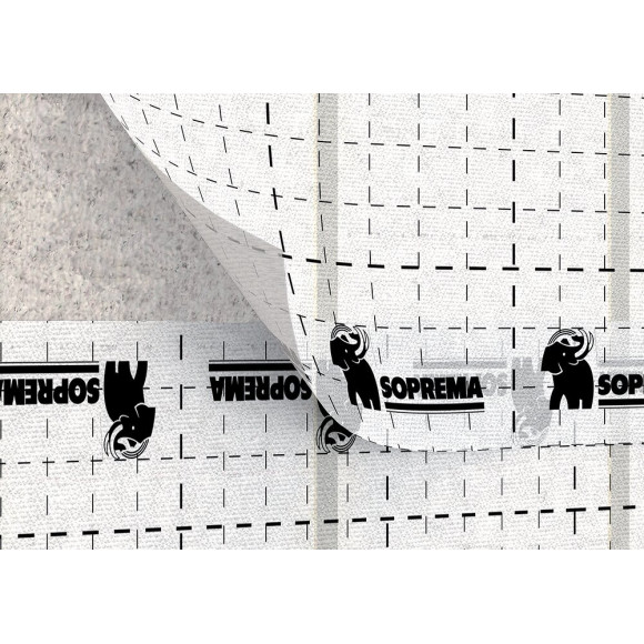 Pare-vapeur translucide résistant à la déchirure 75m2