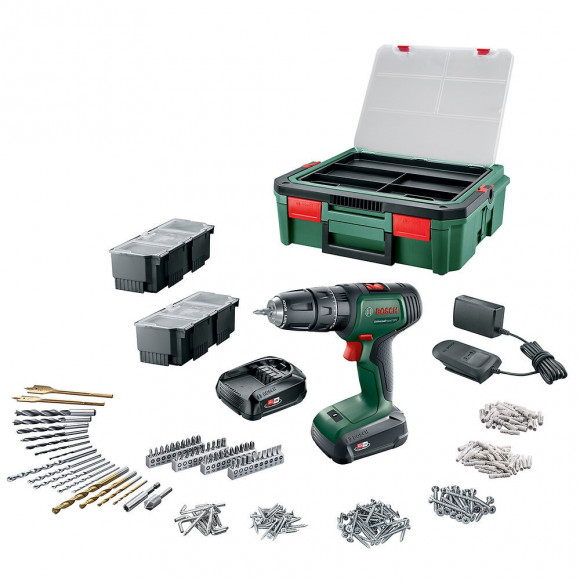 Perceuse à percussion UniversalImpact 18 Systembox 2 batteries 18V