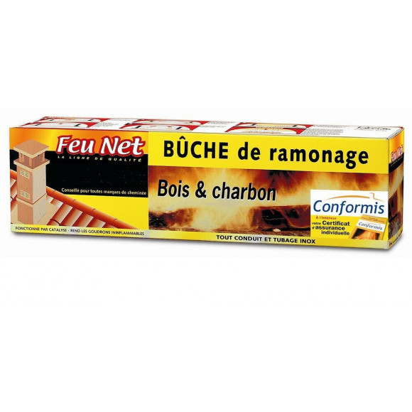 Bûche de ramonage 1.1kg FEU NET