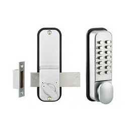 Verrou À Code Mécanique Électronique, Thirard 572691, Gris Argent