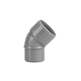 Coude PVC évacuation bâtiment MF 45° DN32