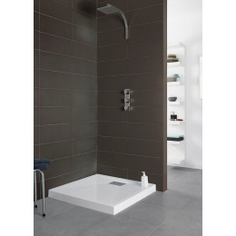 Receveur Optima 90x90 H 8.5CM