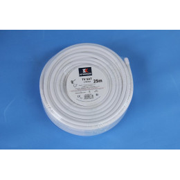 Câble coaxial TV/SAT 17 VATC L.25m