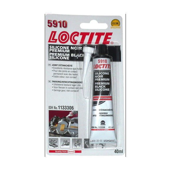 Joint d'étanchéité silicone SI 5990 haute température Bl - tube 40ml