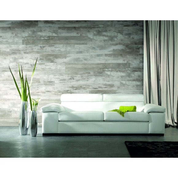 Lambris PVC Cottage Gris 16.7x120cm