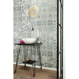 Lambris PVC carreau de ciment 37.5x260cm