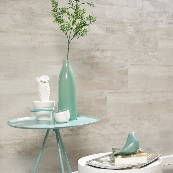 Lambris PVC Cottage blanc 16.7x120cm