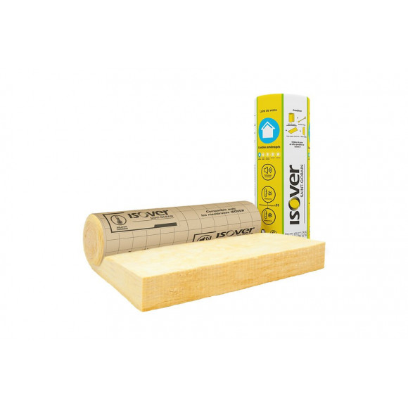 Rouleau laine verre Combles aména 2.6x1.2m, 240mm R 6.85