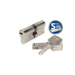Cylindre De Serrure Bricard Astral Débrayable L.35 + 35 Mm