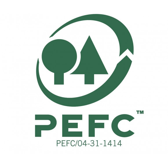 Lambris MDF 0.8x19x260cm chêne blanc