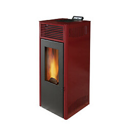 Poêle à granulés Nola 7 Rouge flamme verte