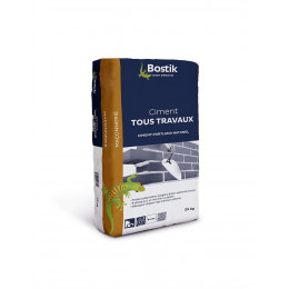 Ciment tous travau x  blanc 25kg