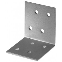 Equerre multi-trous galvanisée sendzimir 60x60x50mm