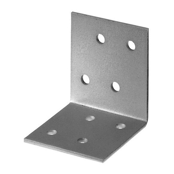 Equerre d'assemblage galvanisée sendzimir 40x40x20mm