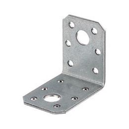 Equerre d'assemblage galvanisée sendzimir 105x105x90mm