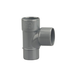 Culotte PVC évacuation bâtimentMF 87°30 DN40