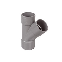 Culotte PVC évacuation bâtiment FF 45° DN40