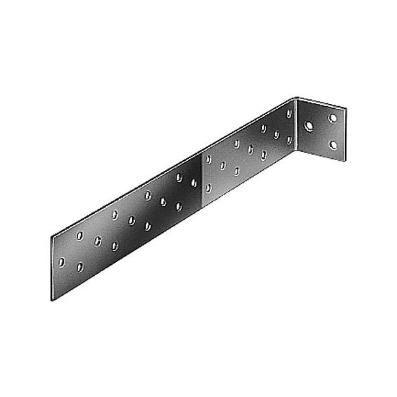 Equerre galvanisée sendzimir à bétonner 205x40x40mm