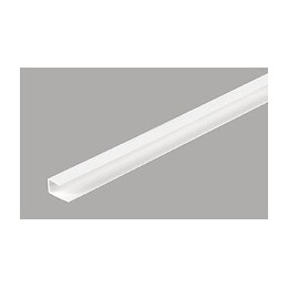 Profil de départ rigide pour lambris PVC blanc 260cm