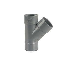 Culotte PVC évacuation bâtiment MF 45° DN50