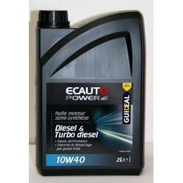 Huile 10W40 diesel 2 litres