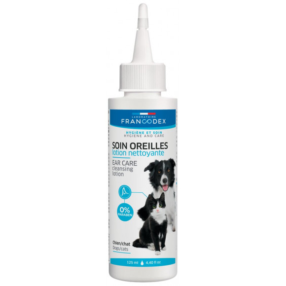 Nettoyant pour les oreilles chien / chat 125ml