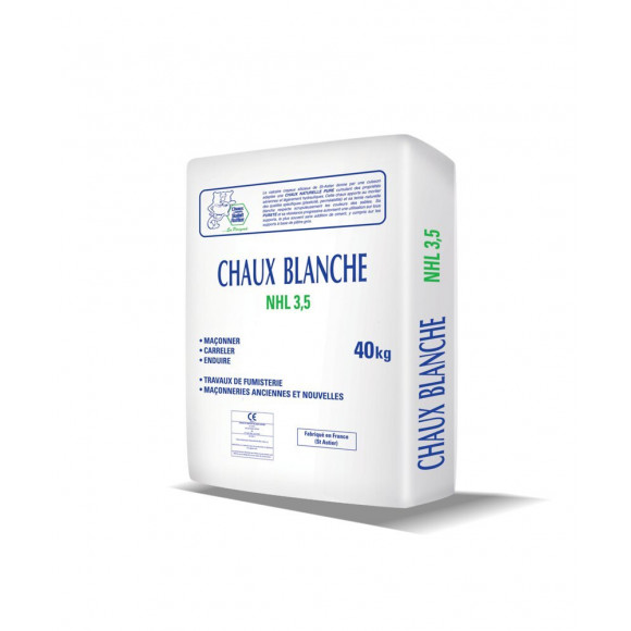 Chaux blanche de saint astier 40kg