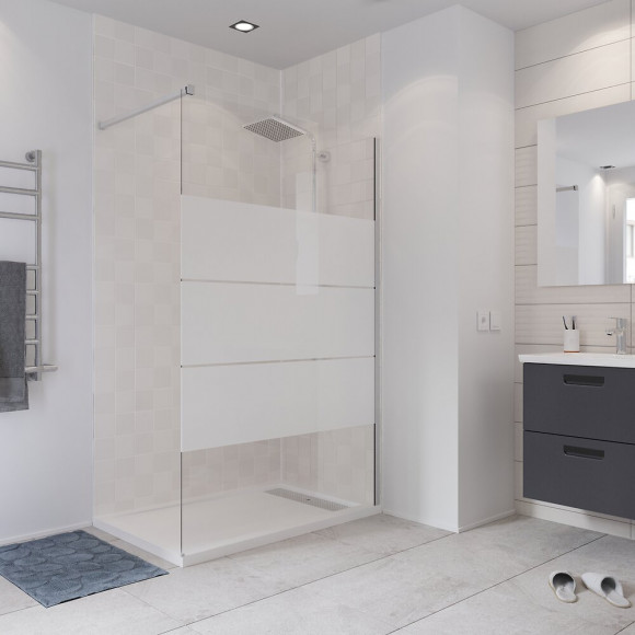 Paroi de douche à l'italienne
