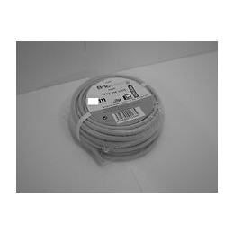 Câble téléphonique/ADSL de 10m 4 paires de type 298 ivoire.