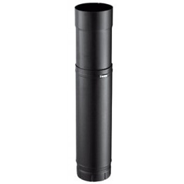 Zoom émaillé noir mat diamètre 180mm