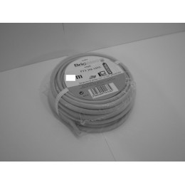 Câble téléphonique/ADSL de 10m 4 paires de type 298 ivoire.