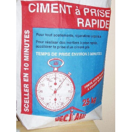 Ciment rapide 25kg
