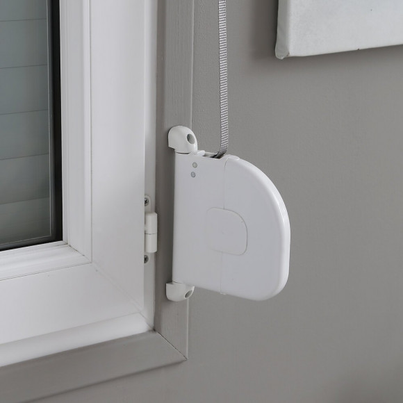 Volet roulant adaptable à sangle alu Blanc 120x120cm