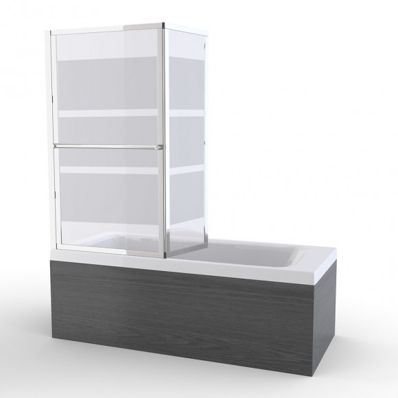 Pare baignoire relevable 138,5x105,5cm