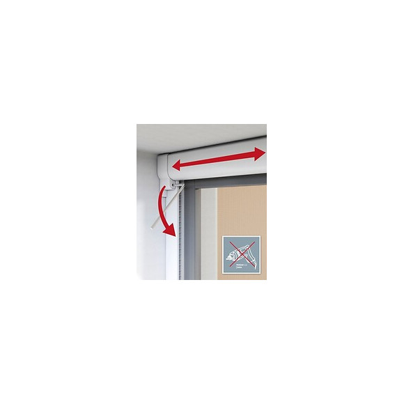 Enrouleur fenêtre ALU blanc 130x160cm