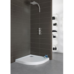 Receveur Optima 1/4R 100x100 h8.5cm