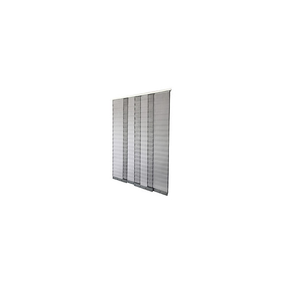Moustiquaire rideau L.130xh.230cm Gris