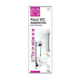 Pack wc suspendu universel