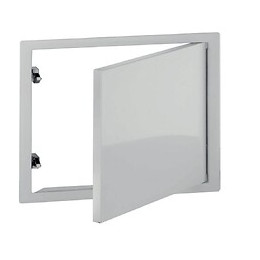 Trappe de visite acier laquée blanche 300x300mm