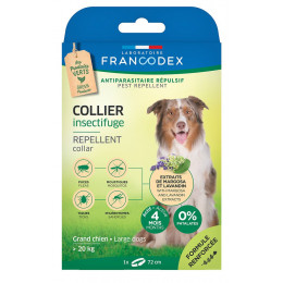 Collier insectifuge grand chien 20-40kg