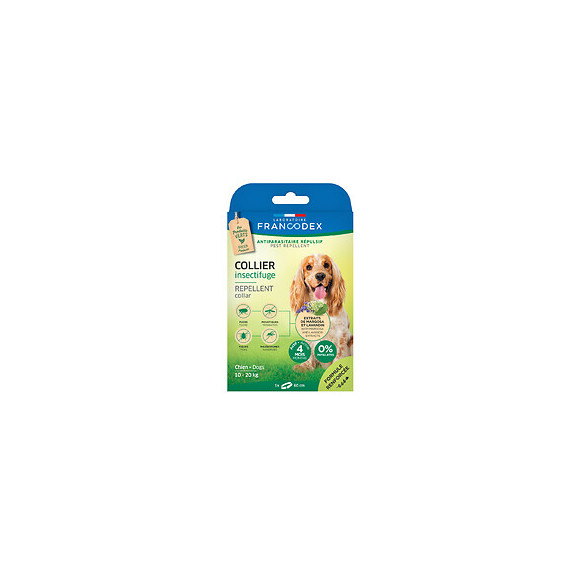 Collier insectifuge chien 10-20kg