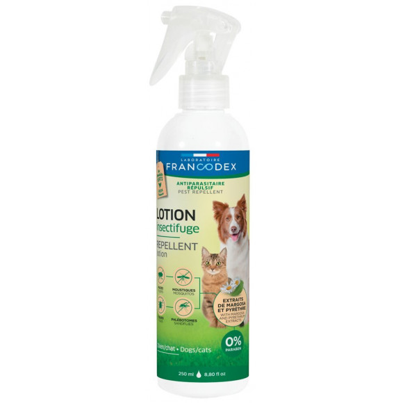 Lotion insectifuge chien chat 250ml